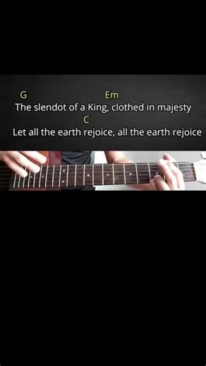 How great is our God -stanza #howgreatisourgod #short #guitartutorial #worshipsong #chordsandlyrics