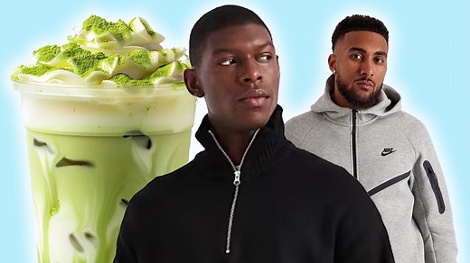 What Is The 'Quarter Zip' Trend On TikTok? Men Ditching Their Nike Techs For Quarter Zips And Matcha Explained