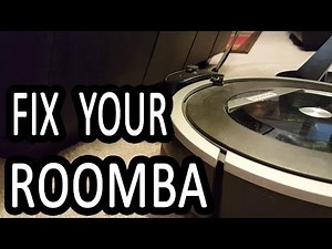 How to Fix Blinking Trashcan Icon on ROOMBA iRobot Vacuum Cleaner