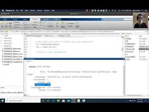 Matlab - Creating a time vector from data