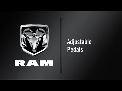 Adjustable Pedals | How To | 2020 Ram 1500 DT