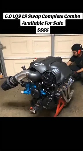 Chevrolet spare parts on Instagram: "For Sale: Gen 3 LS 6.0L LQ9 Complete Engine with Transmission – $6,500 High-performance Gen 3 LS 6.0L LQ9 engine paired with a matching transmission, ready to drop in and go! This setup is perfect for your next LS swap or performance build. The engine runs strong, reliable, and delivers excellent power and torque. ✅ Complete engine with transmission ✅ Ideal for performance builds or swaps ✅ Clean and ready to install ✅ Price: $6,500 DM for more info, pictures