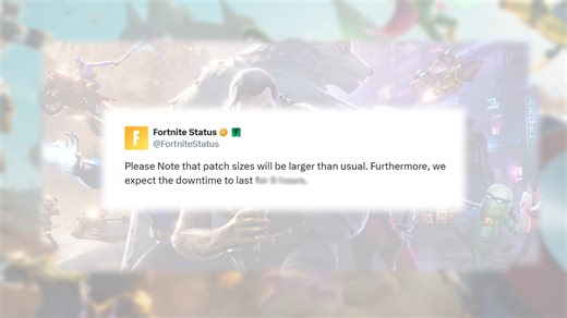 Fortnite announces extended downtime for next update - VideoGamer