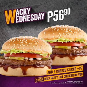 87 reactions · 6 comments | Delulu is the solulu is this Valentine’s Day! Just shoot your shot! You never know how wacky the answer may be! 酪 In the meantime get your Wednesday lover for P56.90. Add 2 cheese slices 燎燎 for P7 and you can swap your beef patty for a chicken, rib or veggie patty! Visit any Steers store for some flame-grilled meals!  #flamegrilled #bringtheheat #steersbotswana #busybusy | Steers Botswana | Facebook