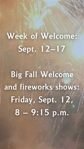 🎓 Cal Poly is back! New and returning students are making their way to San Luis Obispo this week. Here are a few key dates, events and resources to note: 📦 Move in: Sept. 11–18 🤝 Week of Welcome: Sept. 12–17 🎆 The Big Fall Welcome and fireworks shows: Friday, Sept. 12, 8 – 9:15 p.m. 🎶 WOW Festival: Saturday, Sept. 13 and Sunday, Sept. 14, from 8 – 11 p.m. with two DJs playing music until 10 p.m. 📓 First day of classes: Sept. 18 ⭐️ Concert in Spanos Stadium: Sept. 20, 5:30 – 10 p.m. ℹ️ Stay