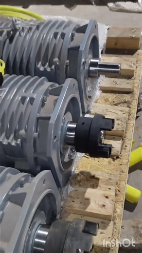 #Curved type 4-Jaw Rotex 65 Coupling fixing in Motor