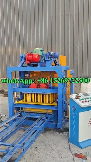 New Technology Reliable Medium sized Concrete Block Making Line with PLC Control #automatic #blocks