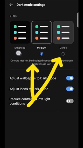 How to Relme Dark Mode Satting on #virel #short #mode...