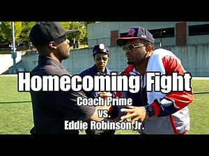 Deion Sanders aka "Coach Prime" vs. Coach Eddie Robinson Jr. *Homecoming Football Game Fight*