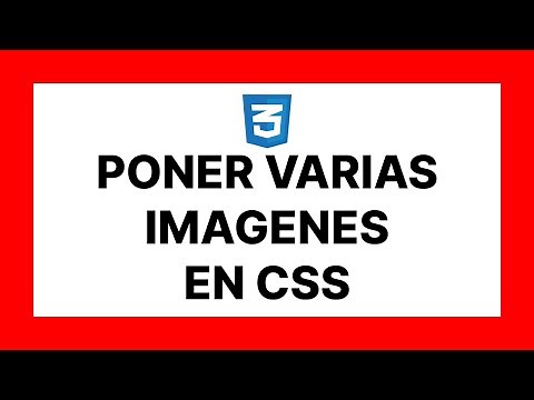 como poner VARIAS IMAGENES en CSS 🌍