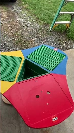 Lego Play Station Table Desk Official #4509 Overview #lego #legodesign