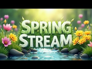 🌷 Soothing Spring Music - Spring Stream | Relaxing Music