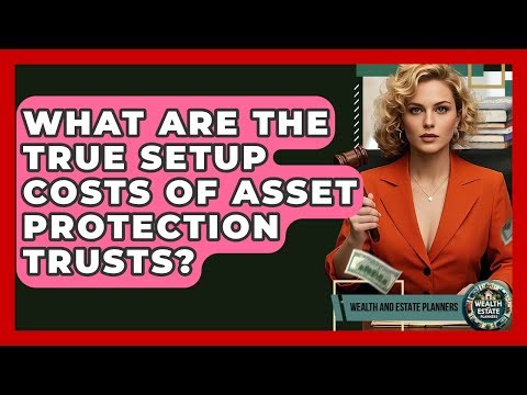 What Are The True Setup Costs Of Asset Protection Trusts? - Wealth and Estate Planners