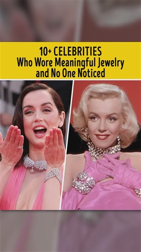 54K views · 150 reactions | 10+ Celebrities Who Wore Meaningful Jewelry and No One Noticed | Bright Side of Love | Facebook