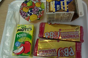 A teacher's blog takes a withering look at school lunches