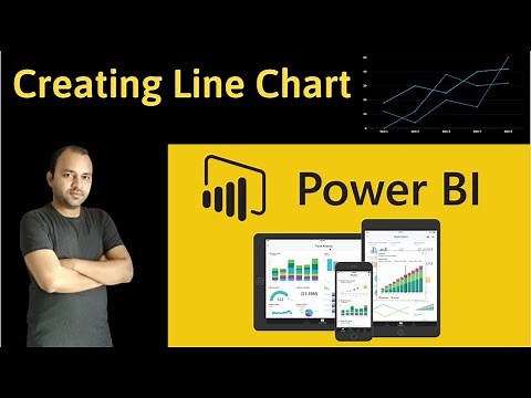 [Power BI] How to Create and Format Line Chart
