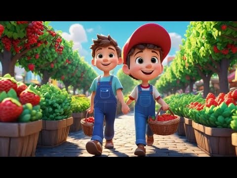 Simple Simon Berry Cart Visit | Best Nursery Rhymes and Kids Songs Collection
