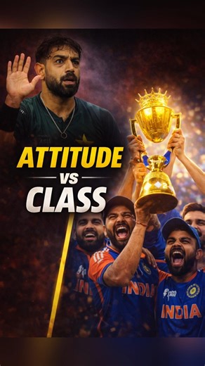 ATTITUDE vs CLASS 🔥 | India vs Pakistan Asia Cup | Real Answer on the Field 🇮🇳 #in #indiavspakistan