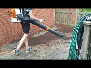 Lövblås Stihl BR700 Ryggburen - Backpack Leaf Blower // Altanen