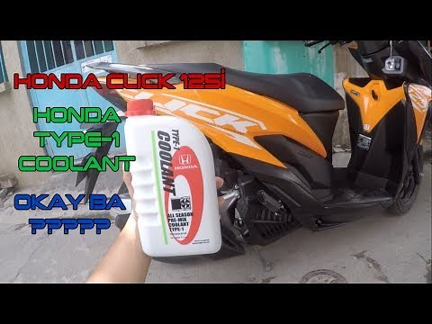 HOW TO ADD COOLANT ON HONDA CLICK 125i ?