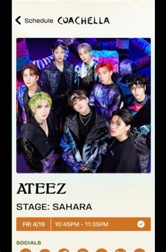 ATEEZ Live Performance at Coachella 2024