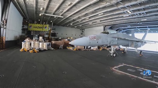 Aircraft carrier USS George HW Bush to set sail from Norfolk Tuesday