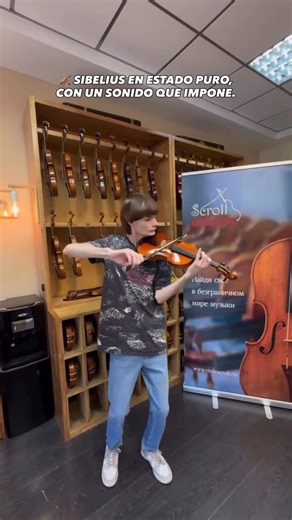 Prof. Edson Soterio | Digital & Música on Instagram: "🎻 SIBELIUS EN ESTADO PURO, CON UN SONIDO QUE IMPONE. Ese Concierto en re menor exige nervio y control, y aquí se nota la seguridad en el arco y el carácter del fraseo. El violín responde con proyección, y con un color que llena la sala sin esfuerzo. De esos vídeos que te hacen querer volver a estudiar lento, y con intención. CRÉDITOS: Daniil Bessonov @violinist5 @prof.edsonsoterio @tipsmusicaleshoy @musicaesvidafeliz @tutivirales 🔗 Haz clic