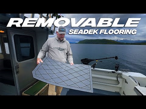 We LOVE our Removable SeaDek Boat Flooring!