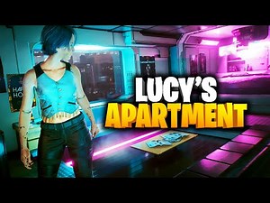 Lucy's Modded Apartment in Cyberpunk 2077!! (Enderunners Walkthrough)