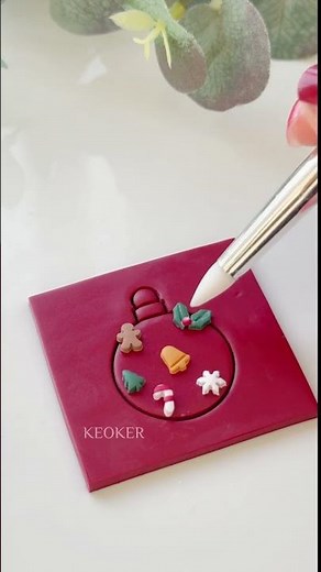 This Christmas ornament earring video is simple— it turned out amazing! 🎉✨💡