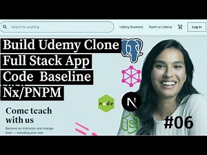 Mastering Full Stack App Development: Udemy Clone | Code Baseline #06