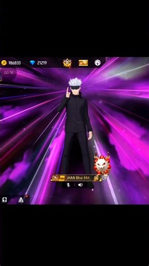 Did Gojo take off his blindfold?”🤔#trending #shorts #freefire