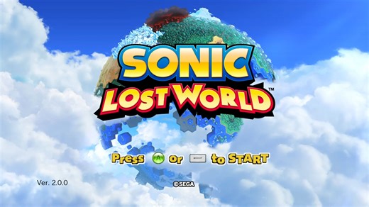 （游戏试玩）索尼克：失落的世界 Sonic Lost World