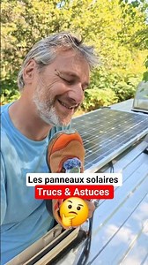 Solar Panels - Quick Tip and Trick 🤔 #vanlife #vanlifestyle #solarpanel - Voyage Voyages