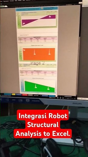 integrasi Robot Structural Analysis to Excel.