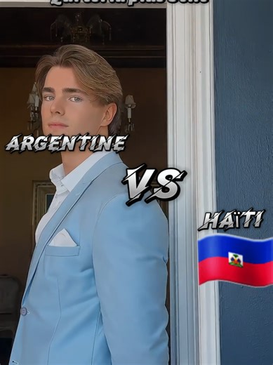 Argentine vs Haïti edit vidéo in the world messi is back #capcut #haïtientiktok🇭🇹 #haitiantiktok #edit #argentina🇦🇷