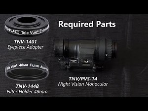 Night Vision Short: PVS-14 Hand Held with Filter