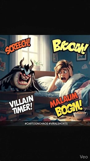 Angry Alarm Clock Animated