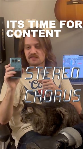 Infinite Kamikaze on Instagram: "ITS TIME FOR CONTENT The future is now, and I’m scared #guitaristofinstagram #effectspedals #futuremusic"