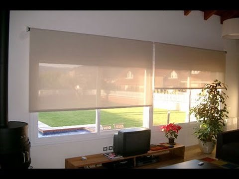 COMO HACER CORTINAS STORE PASO A PASO