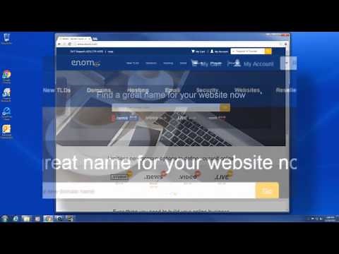 How to Transfer a Domain From eNom
