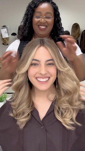 296K views · 5.3K reactions | Blonde bouncy curls wig reveal! ✨...