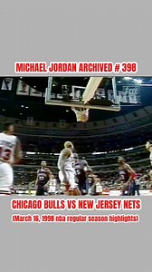 24K views · 445 reactions | Michael Jordan archived # 398, March 16, 1998 nba regular season highlights, chicago bulls vs new Jersey nets... #NBA #ccto #viral #archives #June2025 #michaeljordan | Adarlo Menchero | Facebook