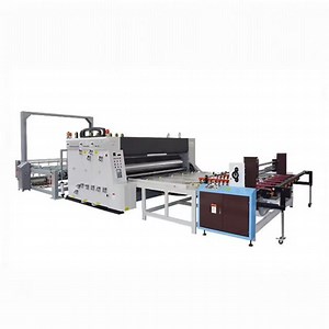 [Hot Item] Auto Pre Feeder Chain Feeding Printing Slotting and Stacker Machine
