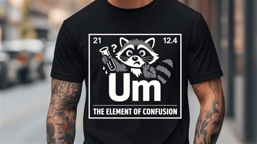 Comfort Colors® Funny Chemistry Teacher Shirt – Um the Element of Confusion T-shirt, Science Teacher Gift, Periodic Table Tee, Unisex Shirt - Etsy