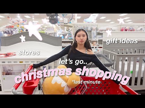 CHRISTMAS SHOPPING 🎄🛍️ || last minute gifts