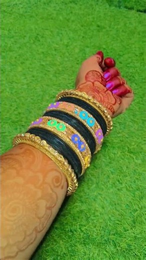 beautiful bangles set design #bridalbangles#shortsfeed#youtubeshorts#viralvideo#wedding#trending