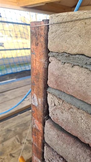 Professional Masonry Work on a New Construction Site