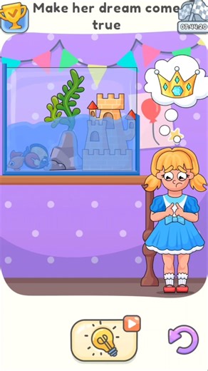 Dop5 (delete one part) make her dream come true🧚💭 #gaming #games #game #shortsfeed #shorts #youtube