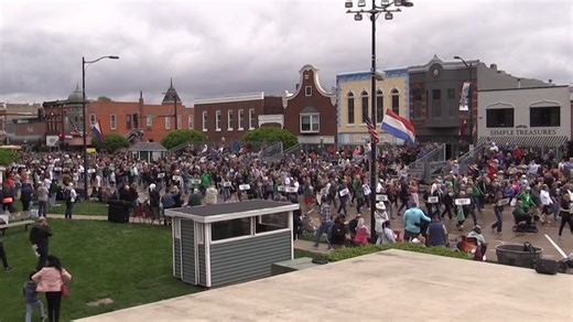 REMEMBERING GUY: Check out our video view of the Pella Marching Dutch and the Alumni Band that followed to honor the life and legacy of Guy Blair, the director of the group for 32 years. | KNIA KRLS